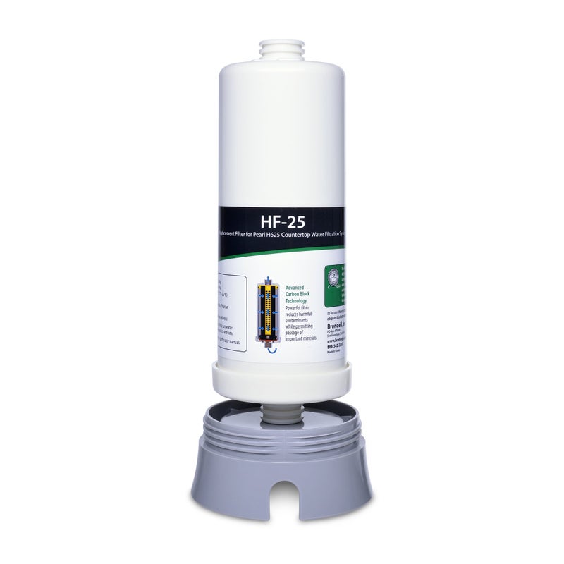 Brondell HF-25 Carbon Block Water Filter Replacement for Pearl Countertop Filtration System - Image 3